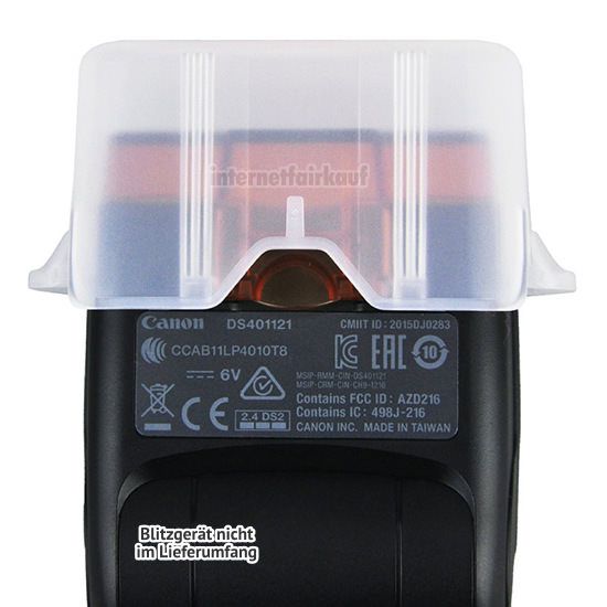 JJC FC-430EXIII Blitz Diffuser passend für Canon Speedlite 430EX III-RT