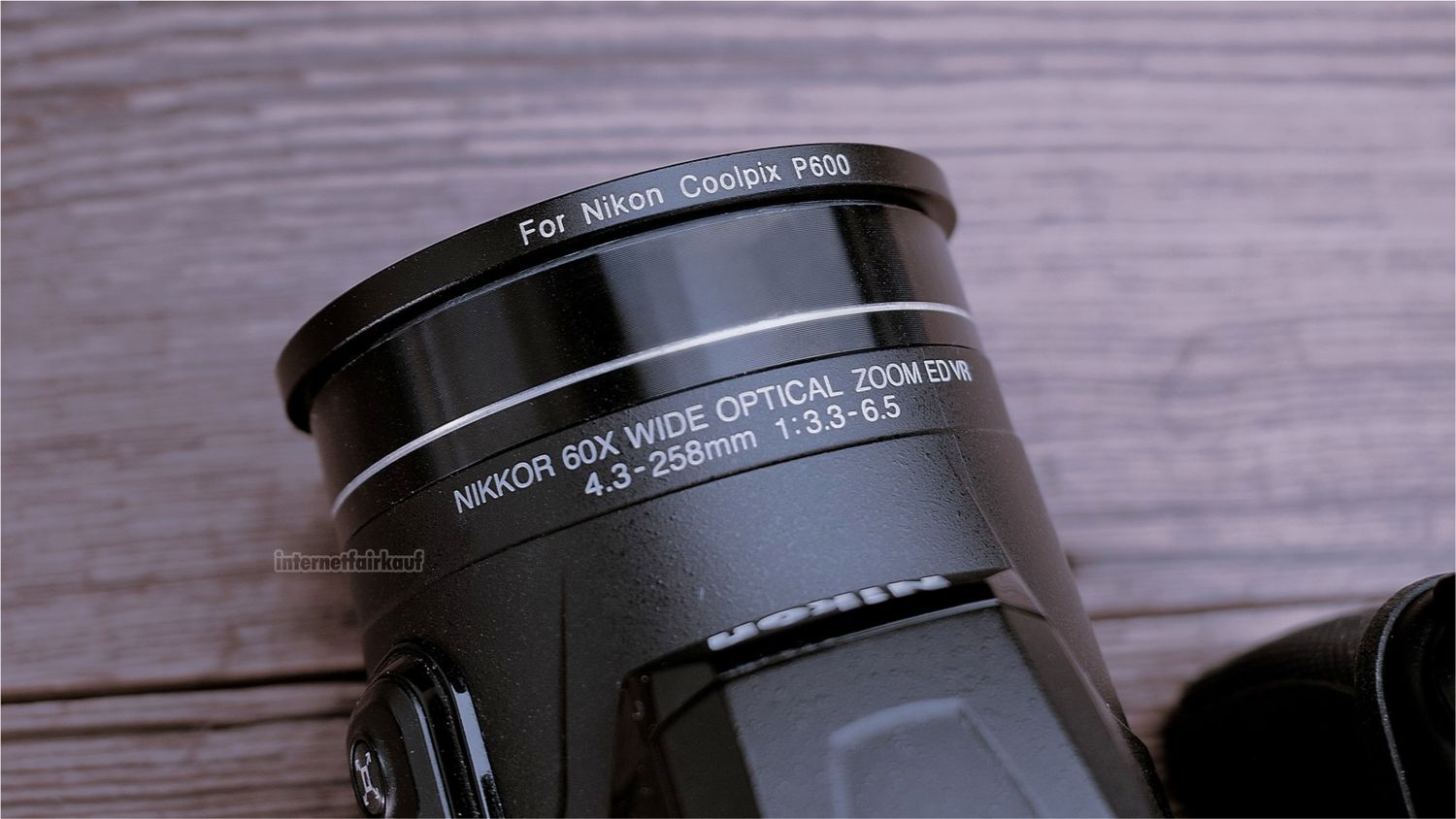 Adapterring für Nikon Coolpix P600 P610 B600 B700 - 62mm
