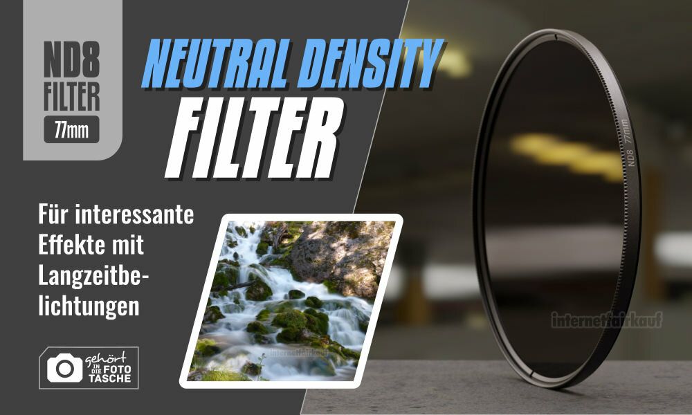 Graufilter ND8 passend für Nikon Coolpix P1100