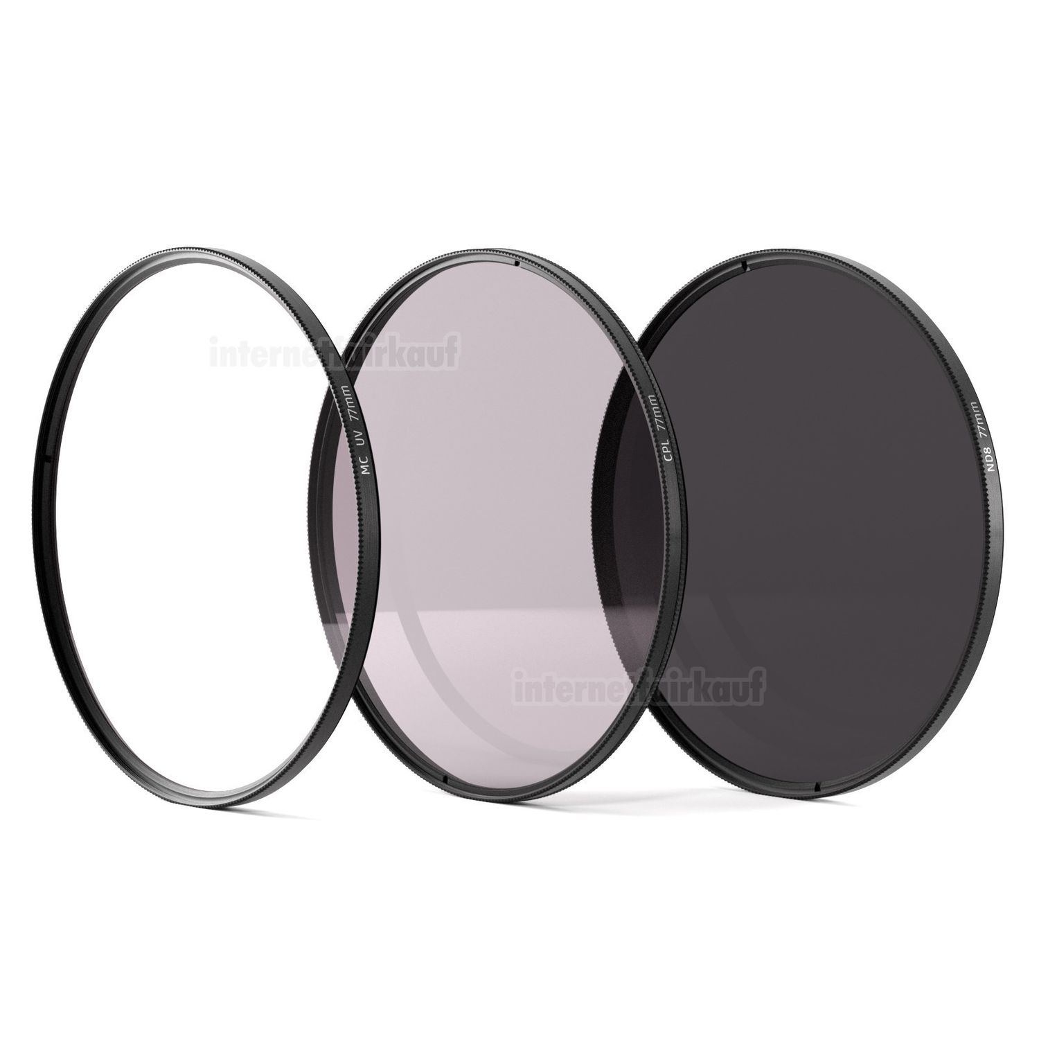 UV + Pol + ND8 Filter passend für Nikon Coolpix P1100