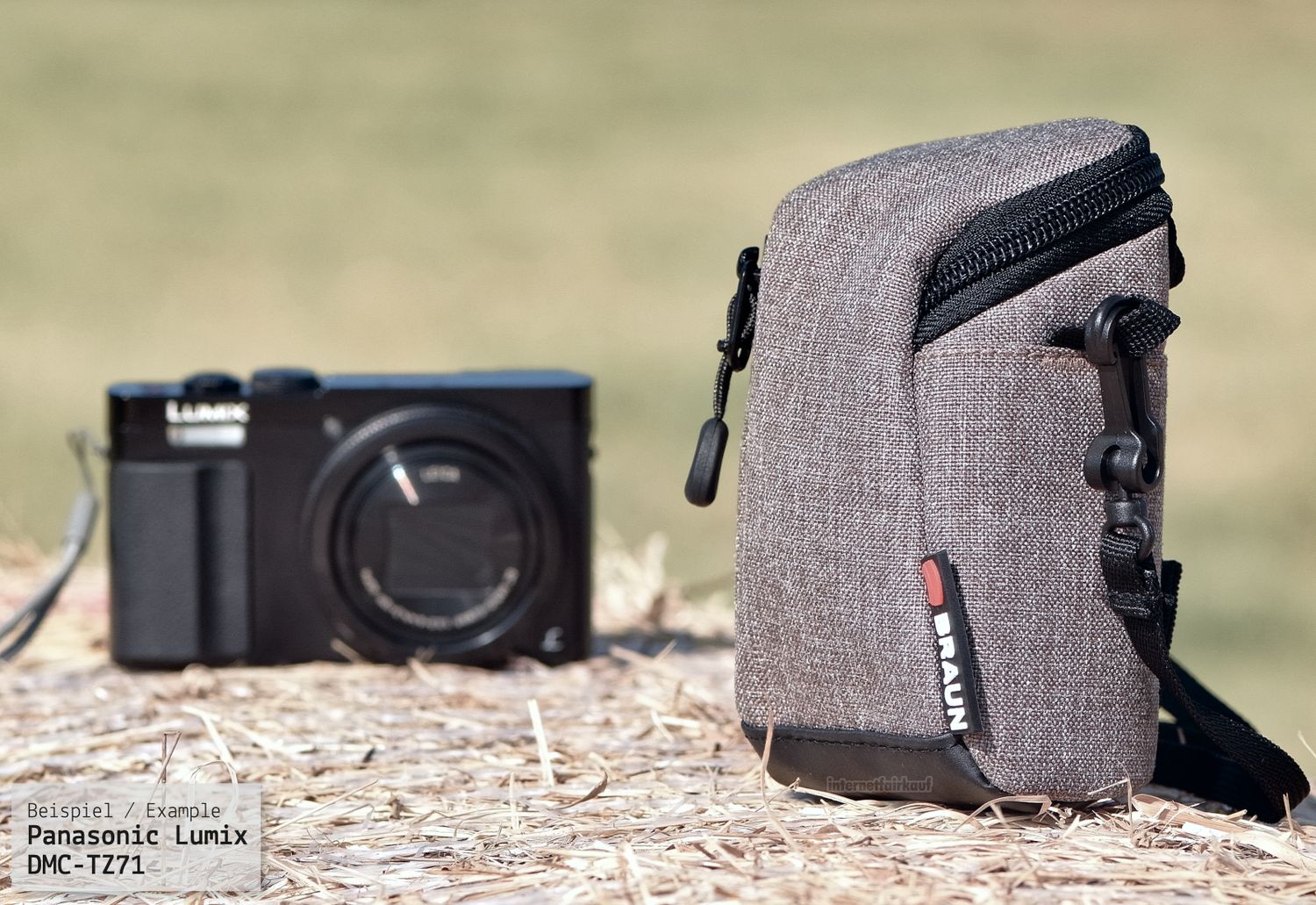Kameratasche Etui passend für Panasonic Lumix DC-TZ300