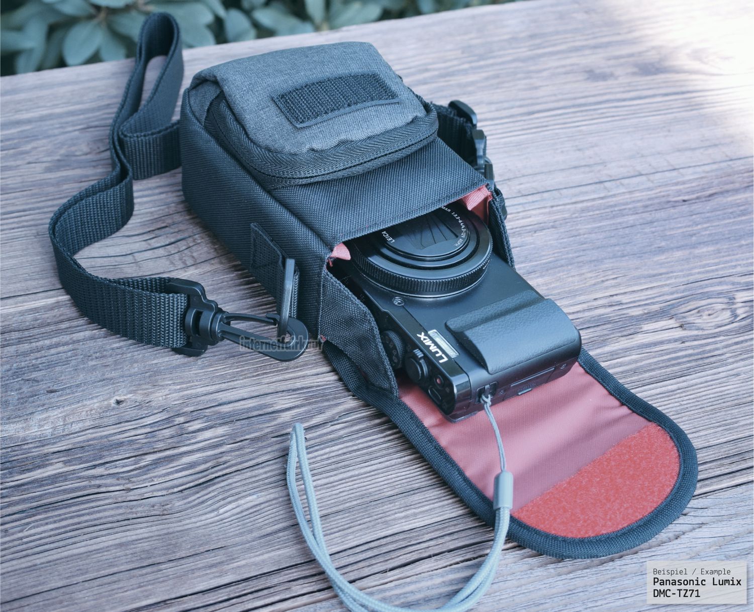 Schultertasche passend für Panasonic Lumix DC-TZ300 - Fototasche