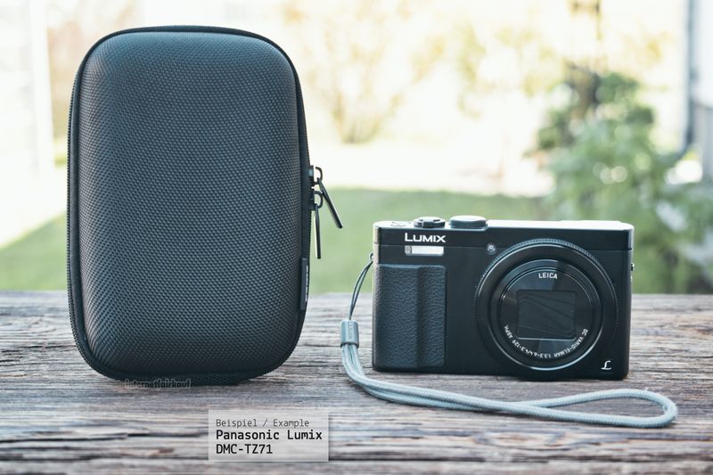 Hama Kameratasche Hardcase Colour Style 80M schwarz