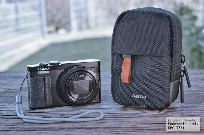 Hama Kameratasche Matera 90M schwarz