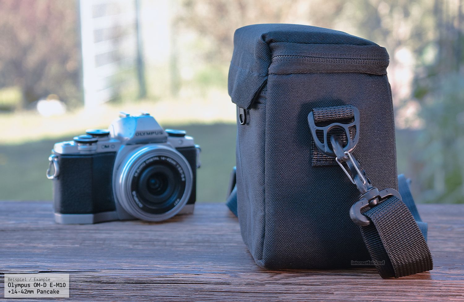 Kompakte Kameratasche passend für Leica D-Lux 8