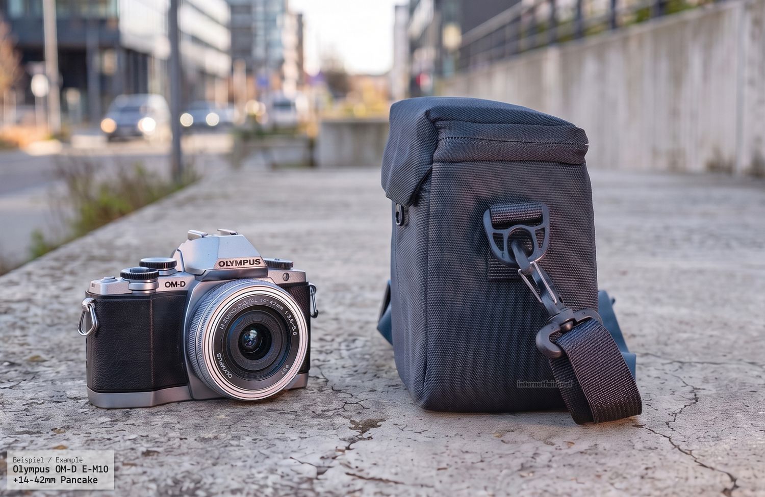 Kompakte Kameratasche passend für Leica D-Lux 8