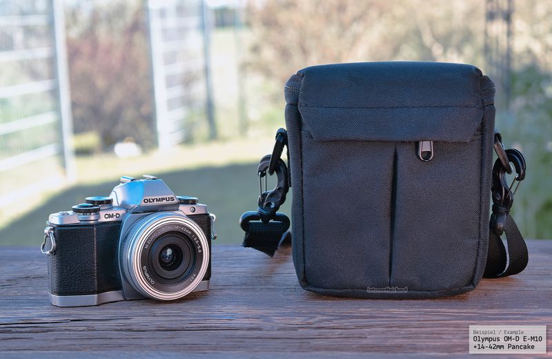 Kompakte Kameratasche passend für Canon PowerShot G1X Mark III