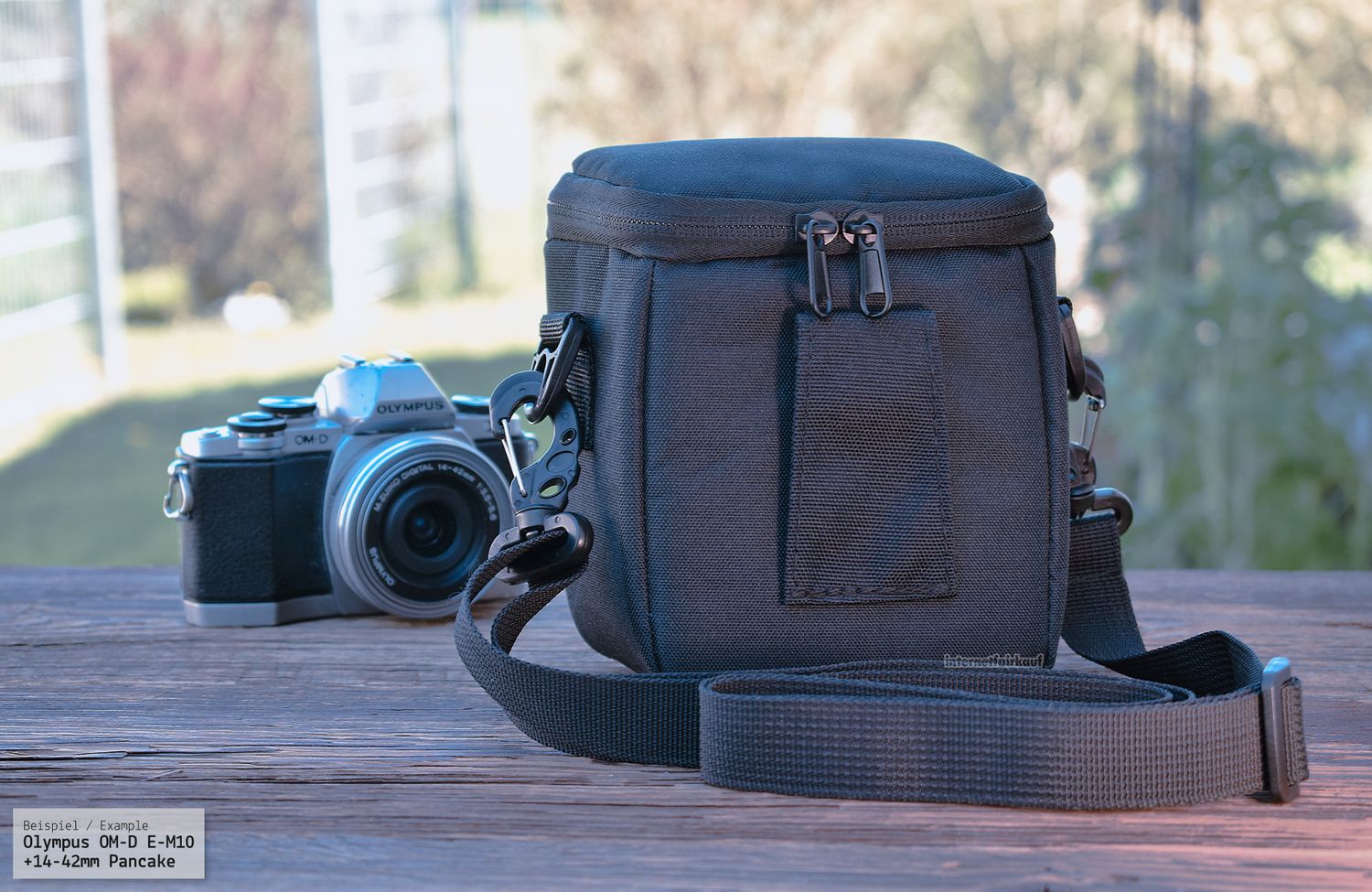 Kompakte Kameratasche passend für Canon PowerShot G1X Mark III