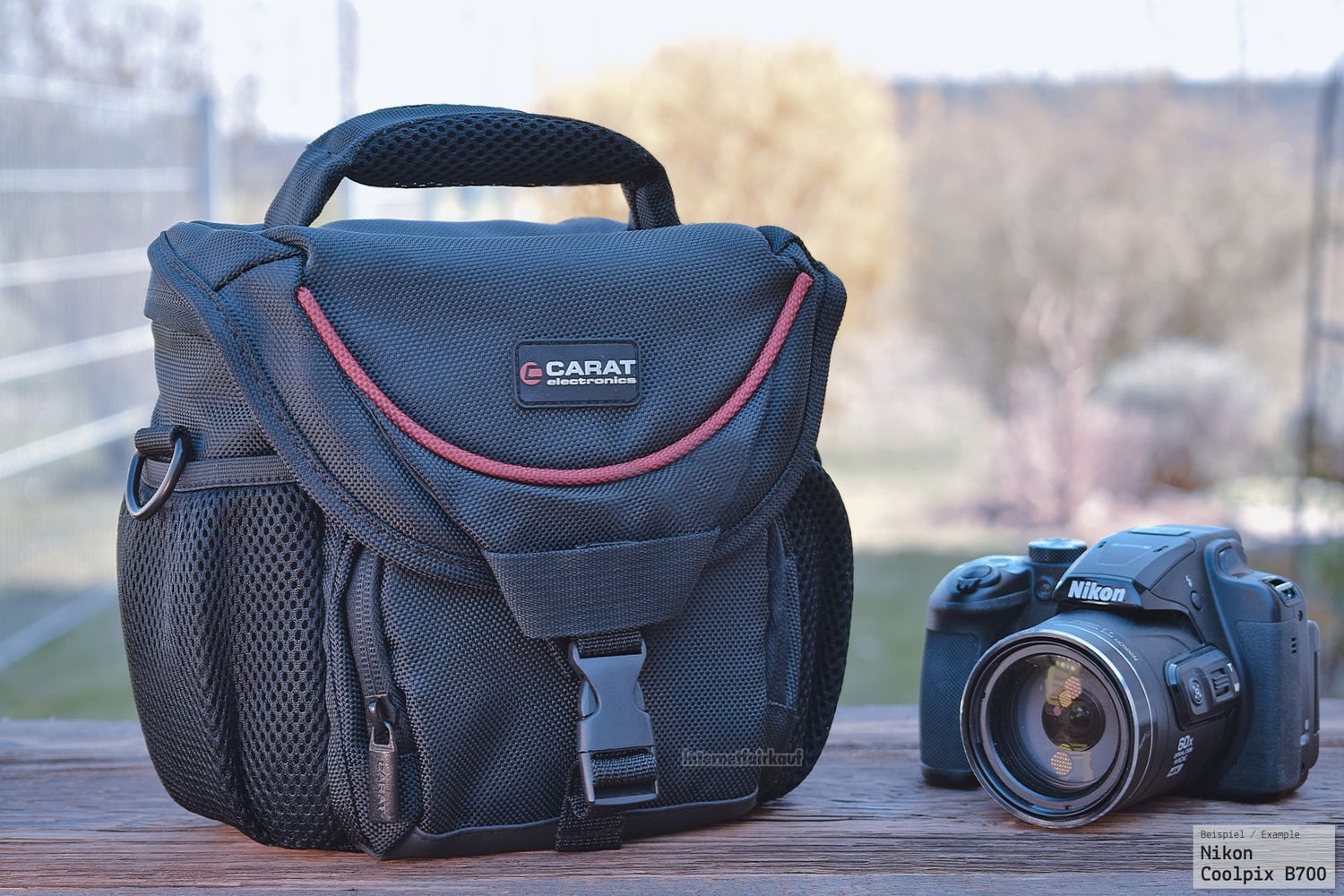 Kameratasche passend für Canon EOS 750D Fototasche