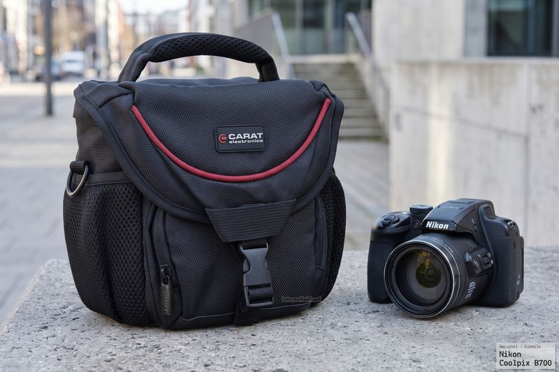 Kameratasche passend für Sony Alpha ZV-E10 und 16-50mm + 55-210mm Objektiv