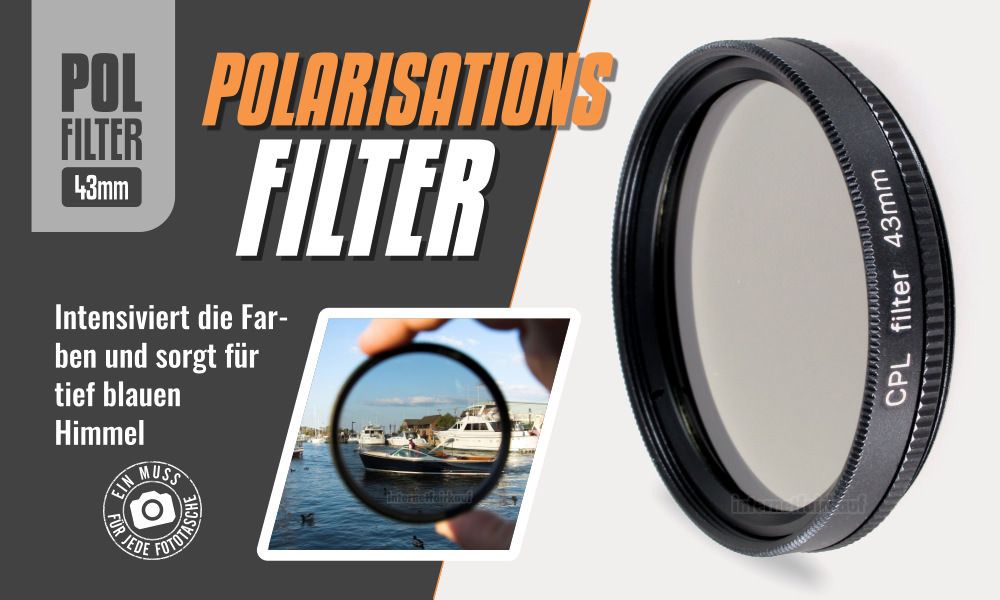 Polfilter circular passend für Panasonic Lumix DC-L10