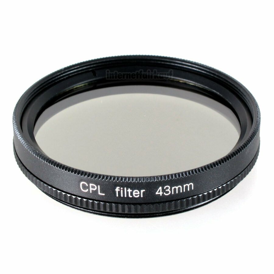 Polfilter circular passend für Panasonic Lumix DC-L10