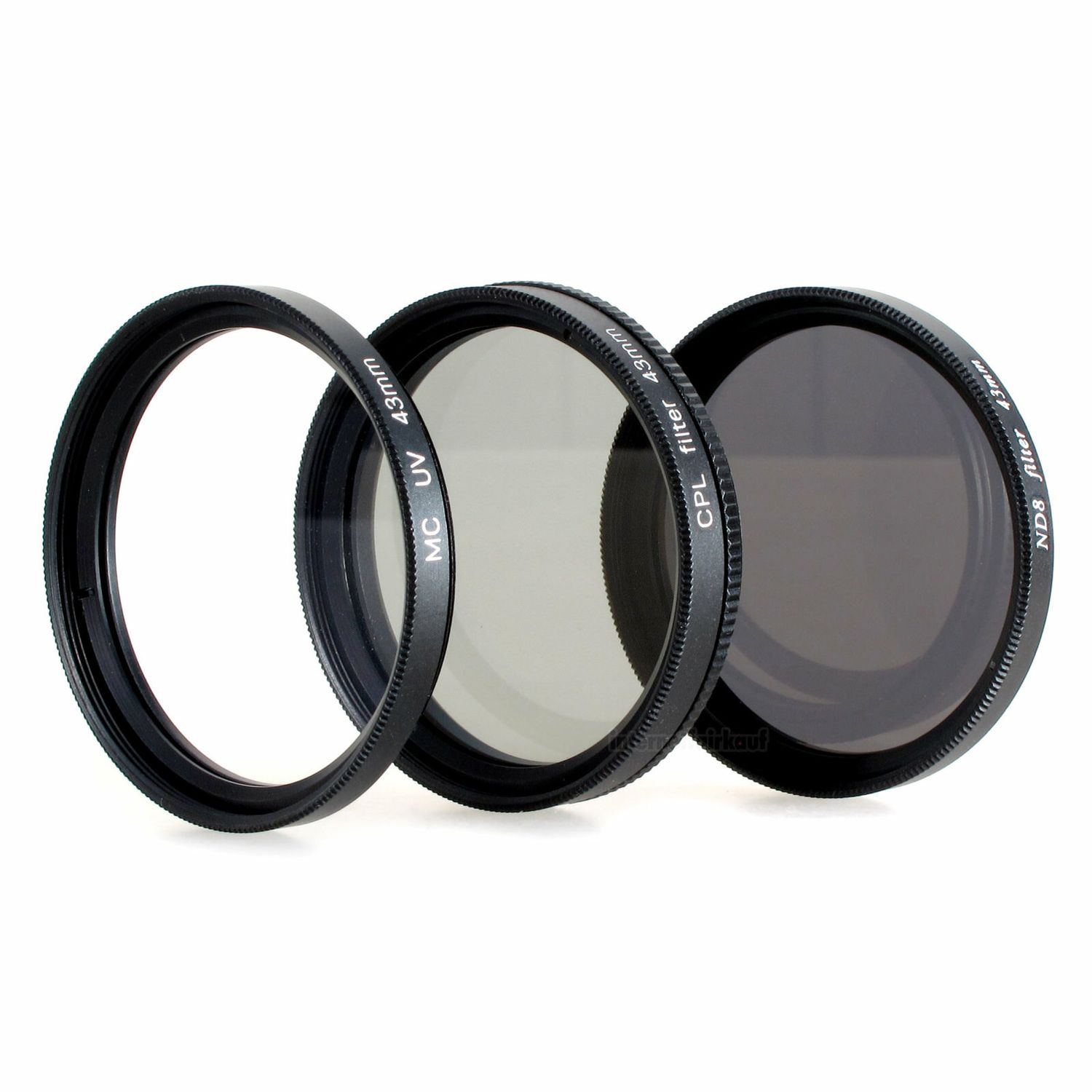 UV + Pol + ND8 Filter passend für Panasonic Lumix DC-L10