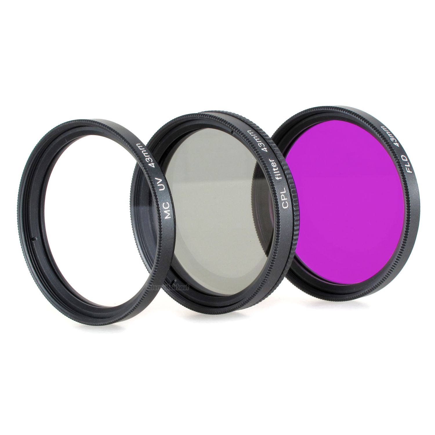 UV + Pol + FD / FLD Filter passend für Panasonic Lumix DC-L10