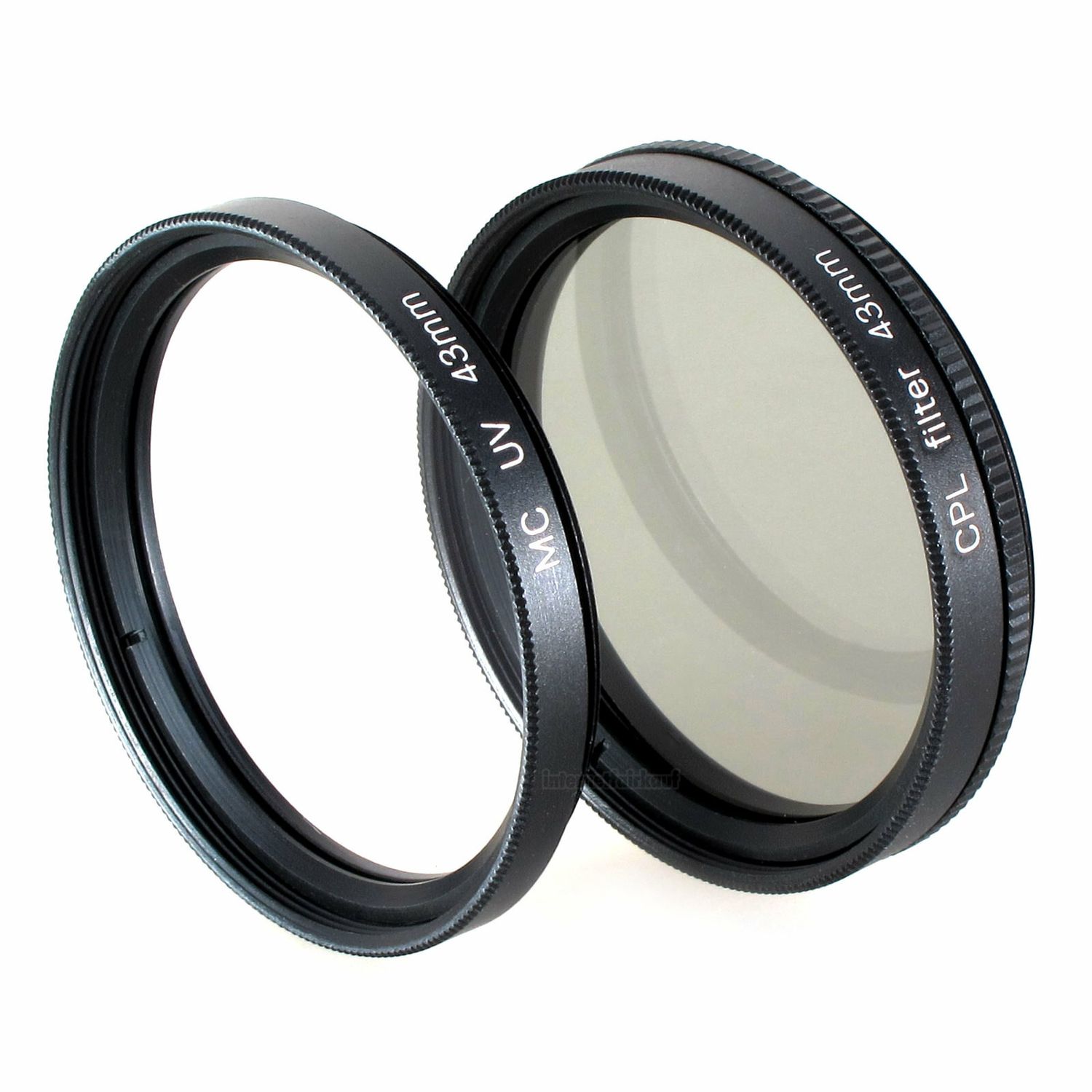 UV + Polfilter Set passend für Panasonic Lumix DC-L10
