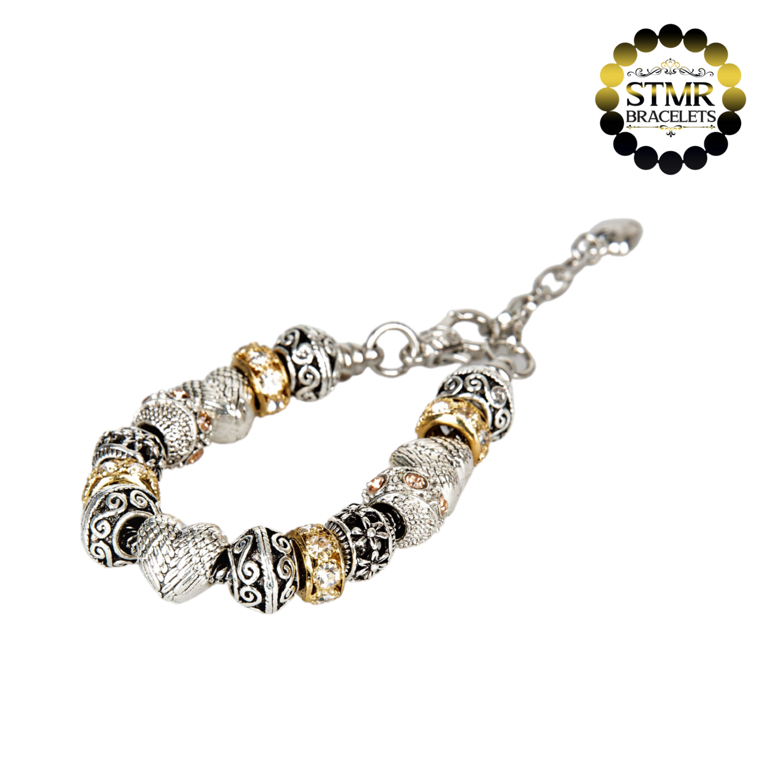 Magic Heart Bracelet / Silver / Gold / Adjustable (17-20cm)