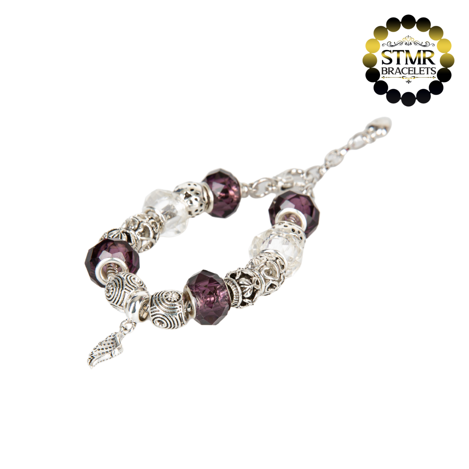 Magic Wing Bracelet II / Silver / Indigo / Adjustable (17-20cm)