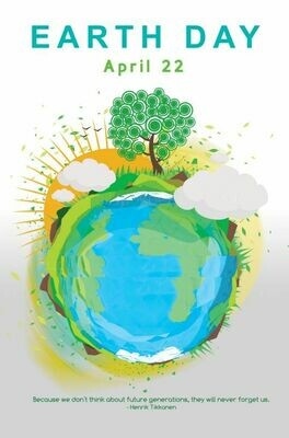 E-poster Earth Day