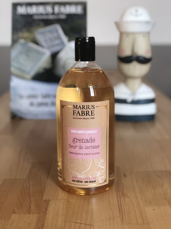 Ricarica Sapone Mani Grenade Fleur de Cerisier - 1Lt