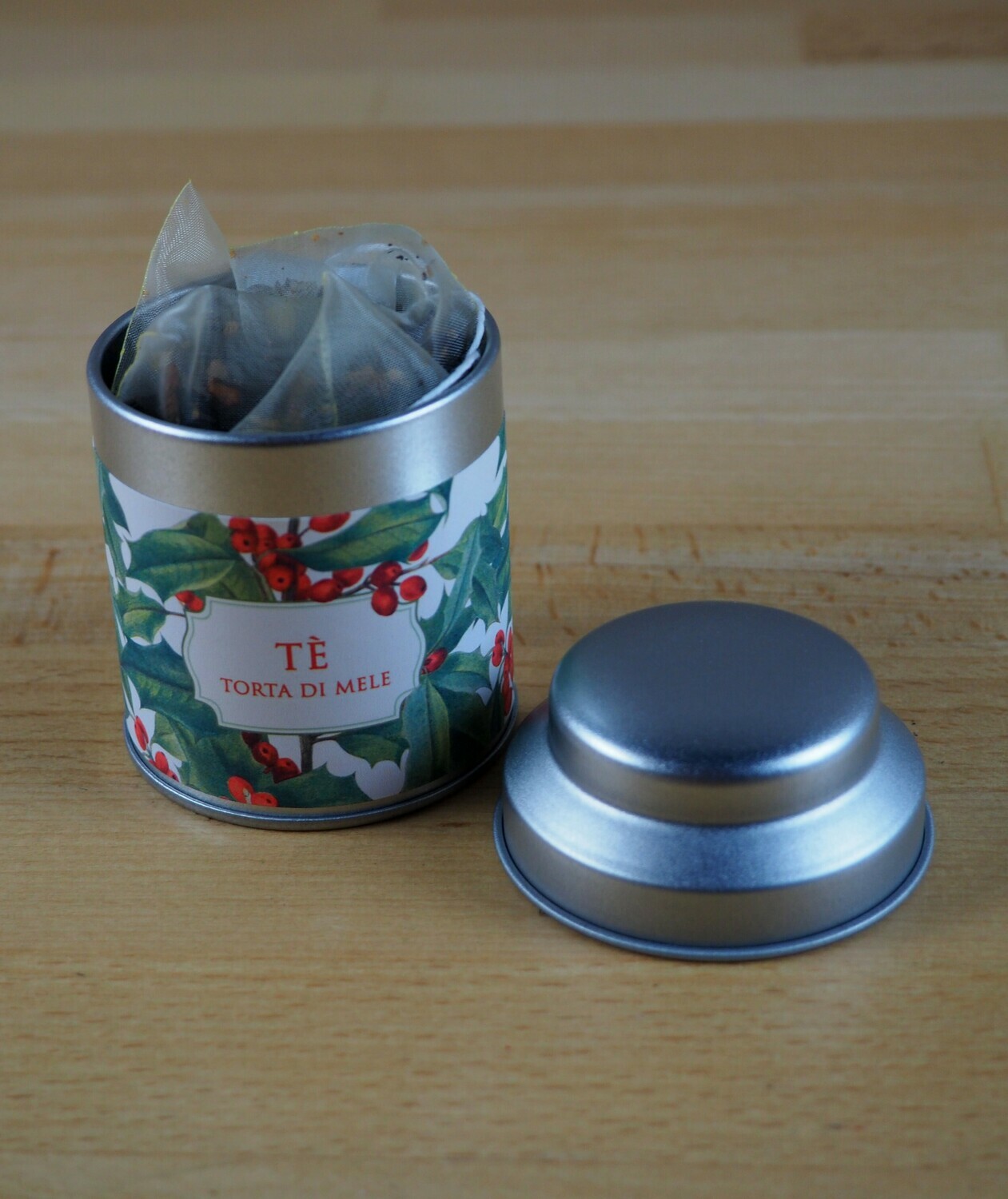 Lattina Tè Peppermint Red Christmas flowers