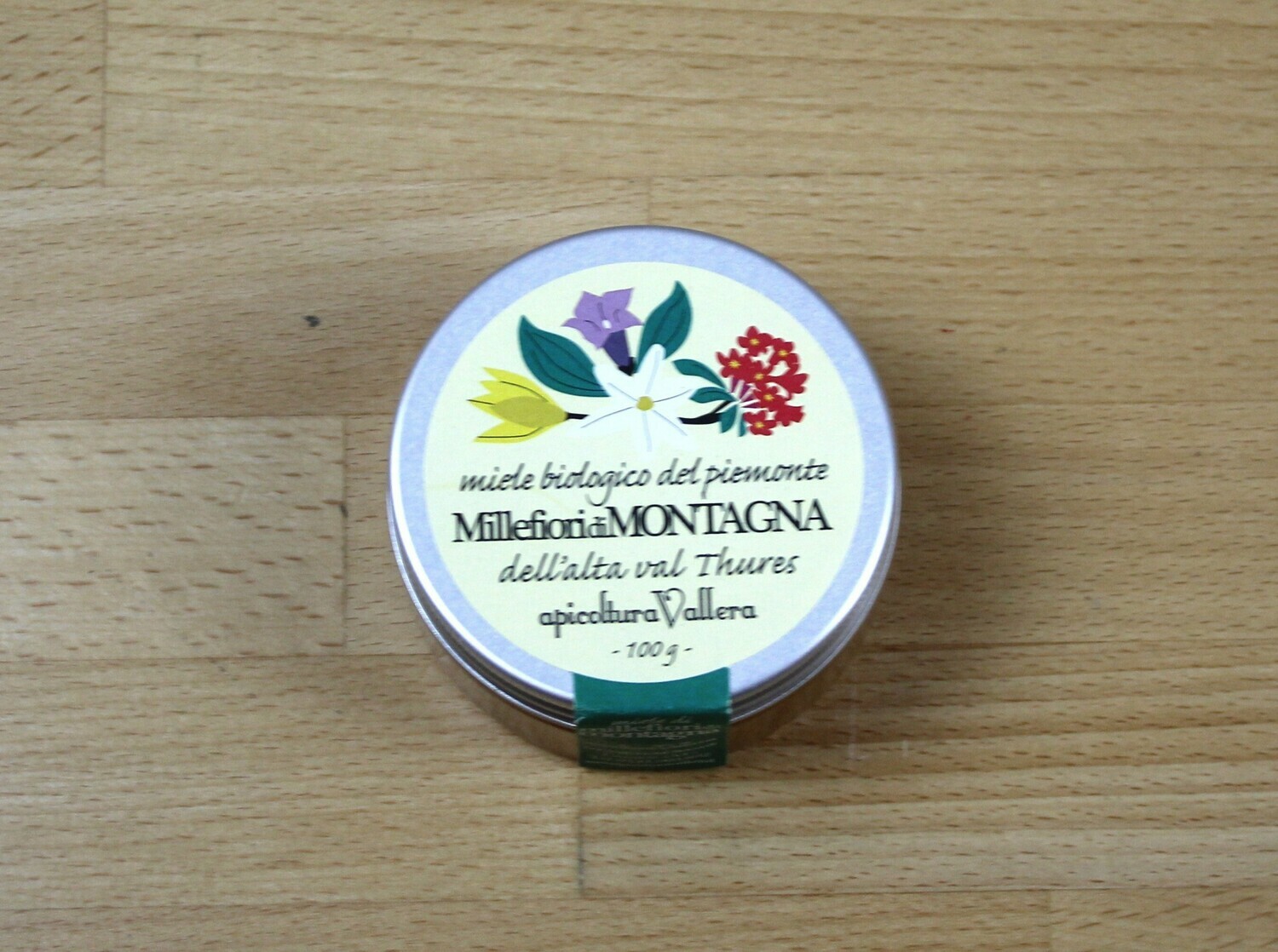 Miele biologico Millefiori di Montagna - 100gr