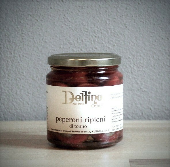 Peperoni ripieni di tonno - 290gr