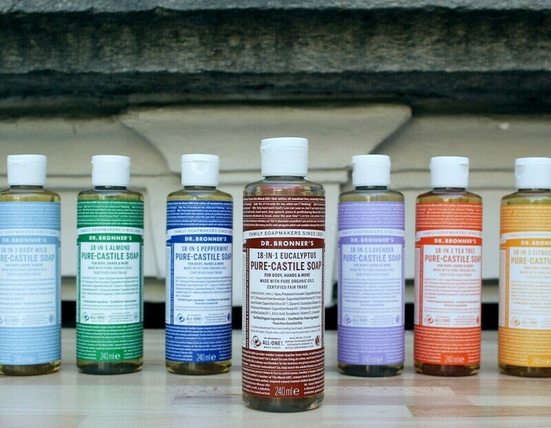 Sapone Liquido Bio All-One! Dr. Bronner&#39;s - Eucalyptus 240ml