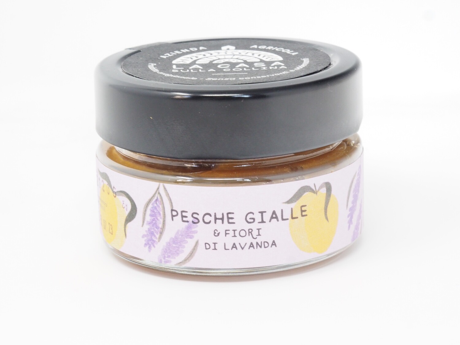 Pesche gialle e fiori di lavanda 106gr