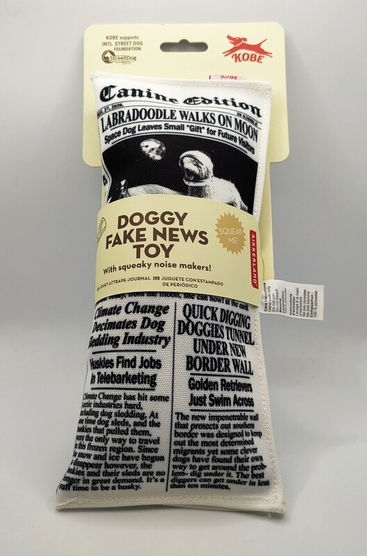 Fake News Doggy Toy