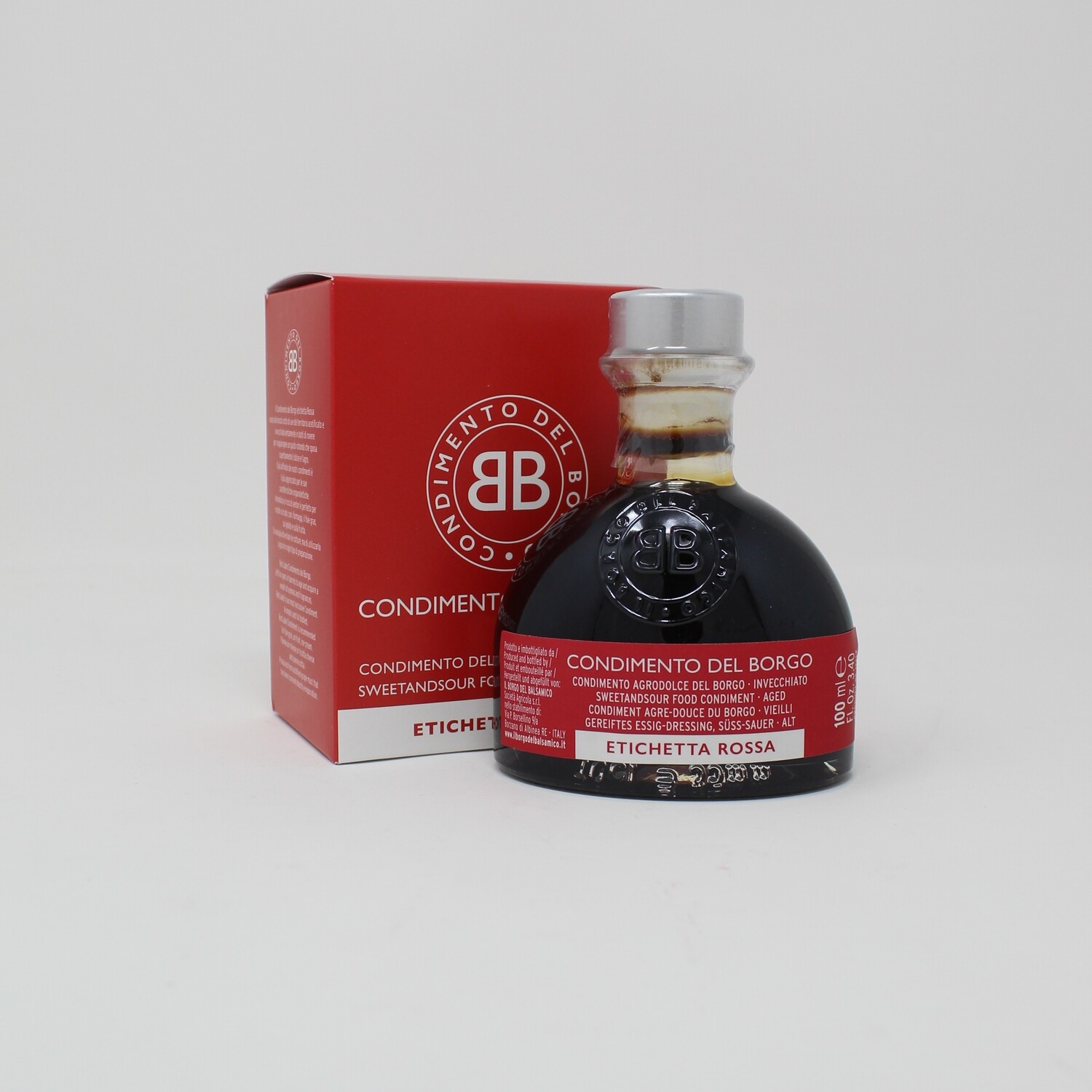 Condimento Balsamico 100ml Etichetta Rossa