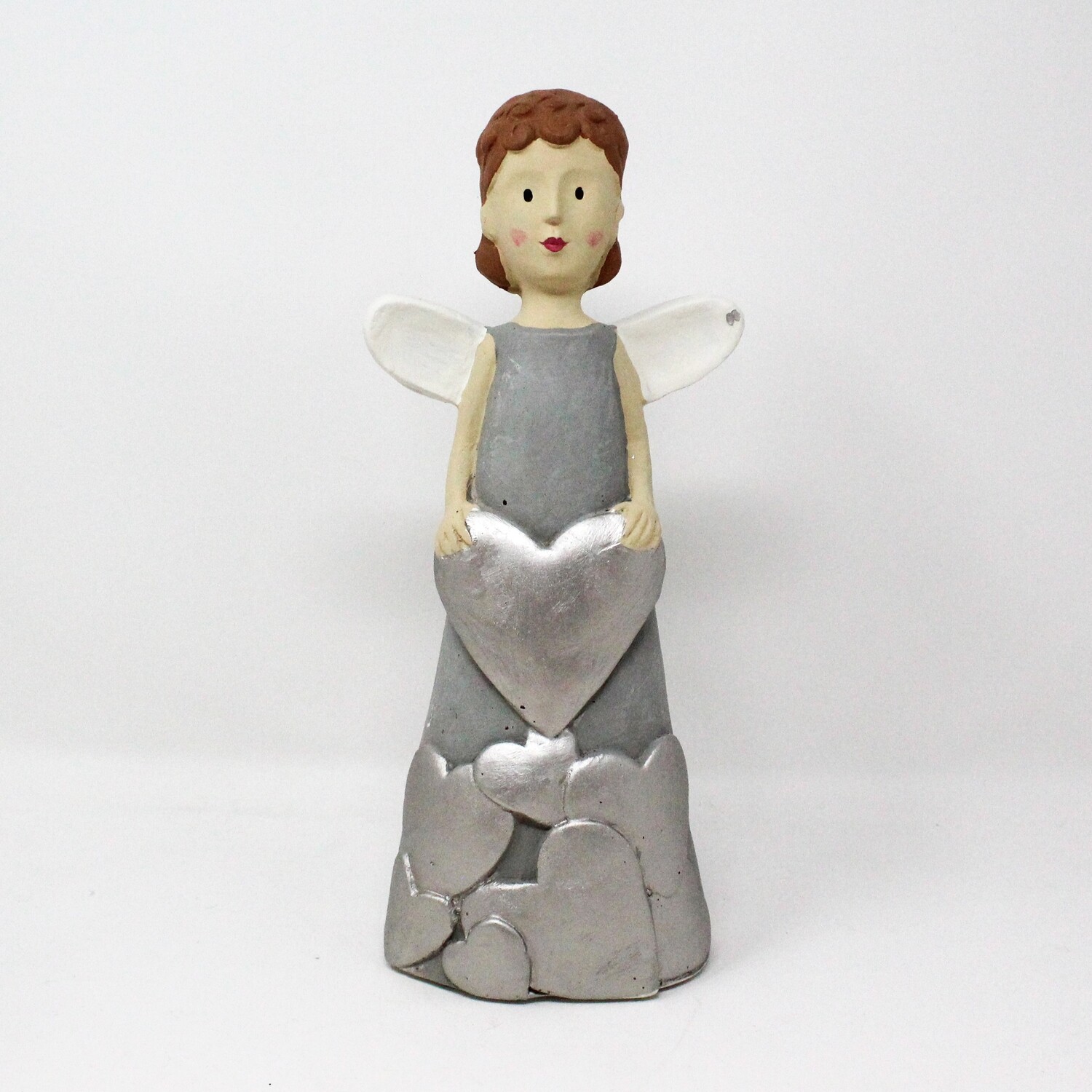 Angelo Con Cuori 30 Cm