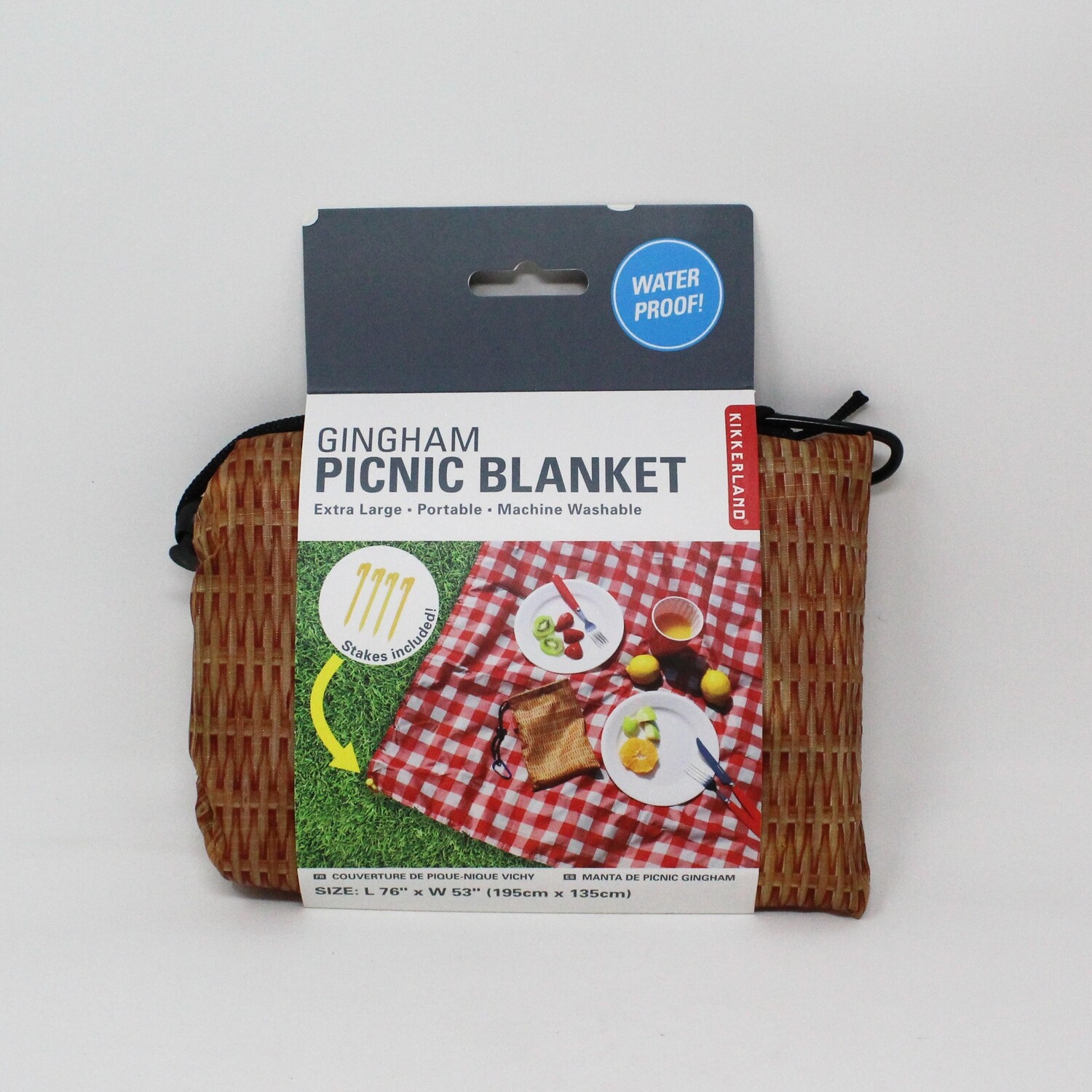 Gingham Picnic Blanket
