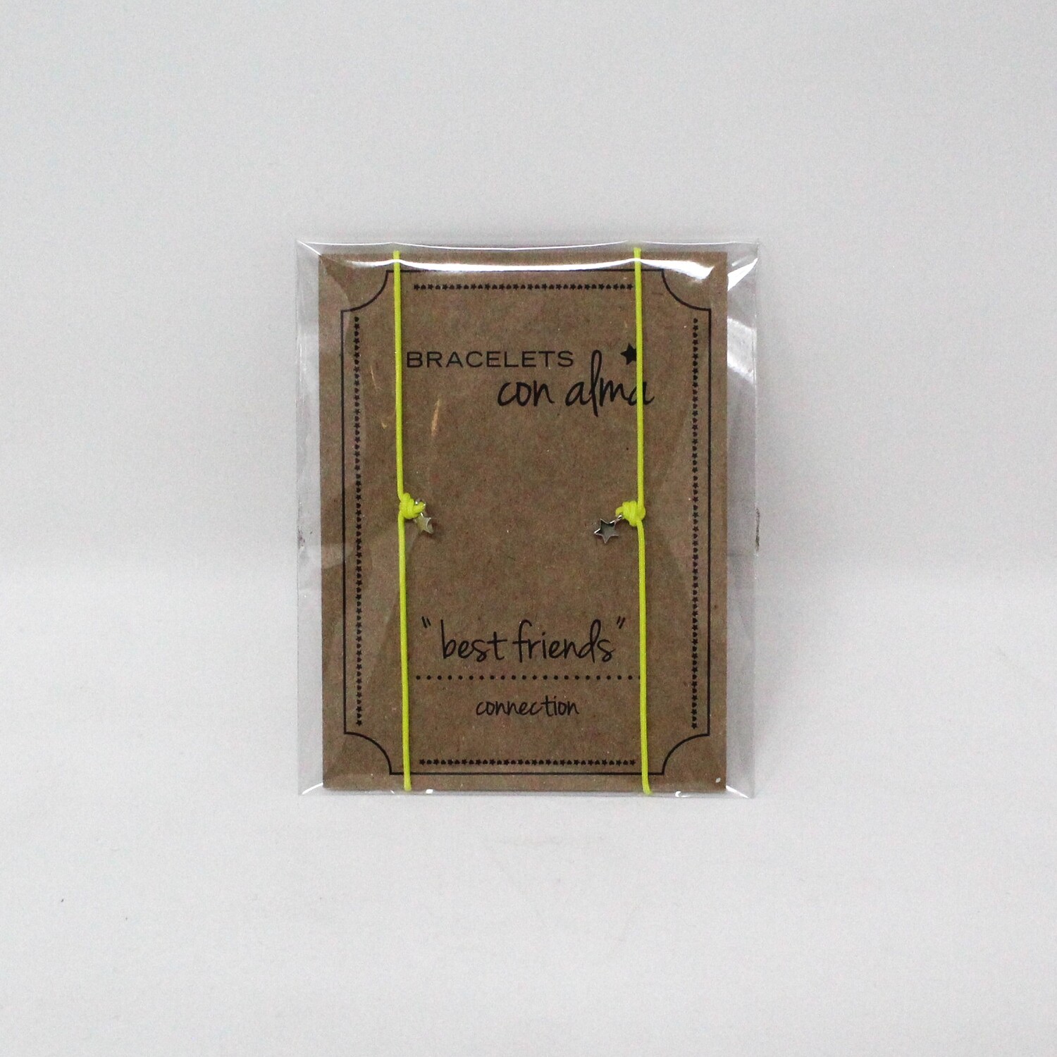 Braccialetto Connection Best Friends Star Yellow Flu