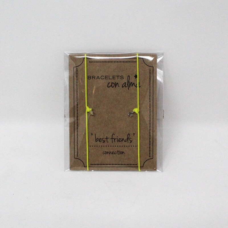 Braccialetto Connection Best Friends Star Yellow Flu