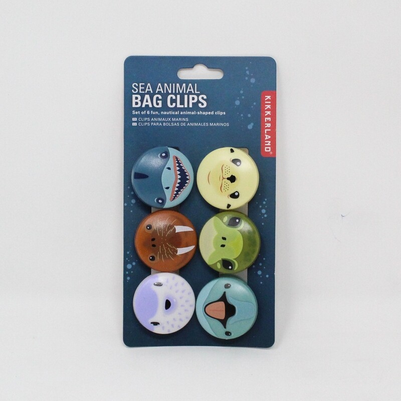 Sea Animal Bag Clips