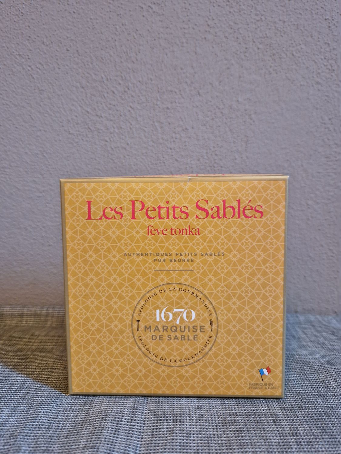 Biscuits sablés fave tonka
