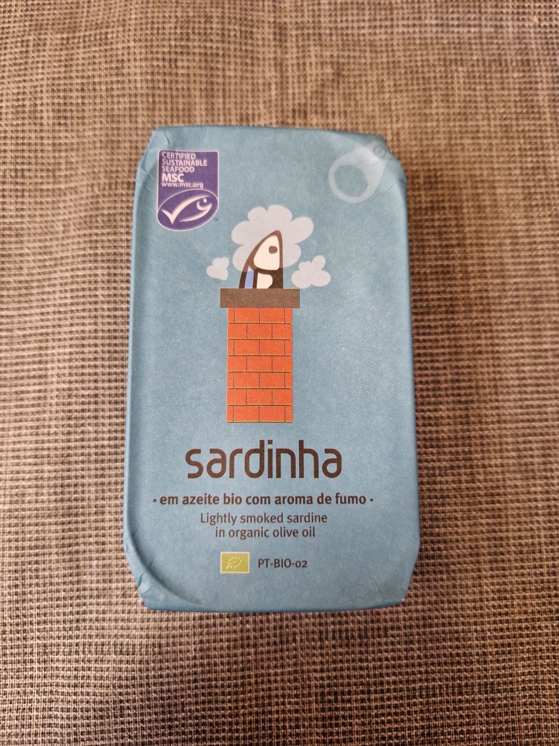 Lightly Smoked Msc Sardines In Olive Oil - 120G