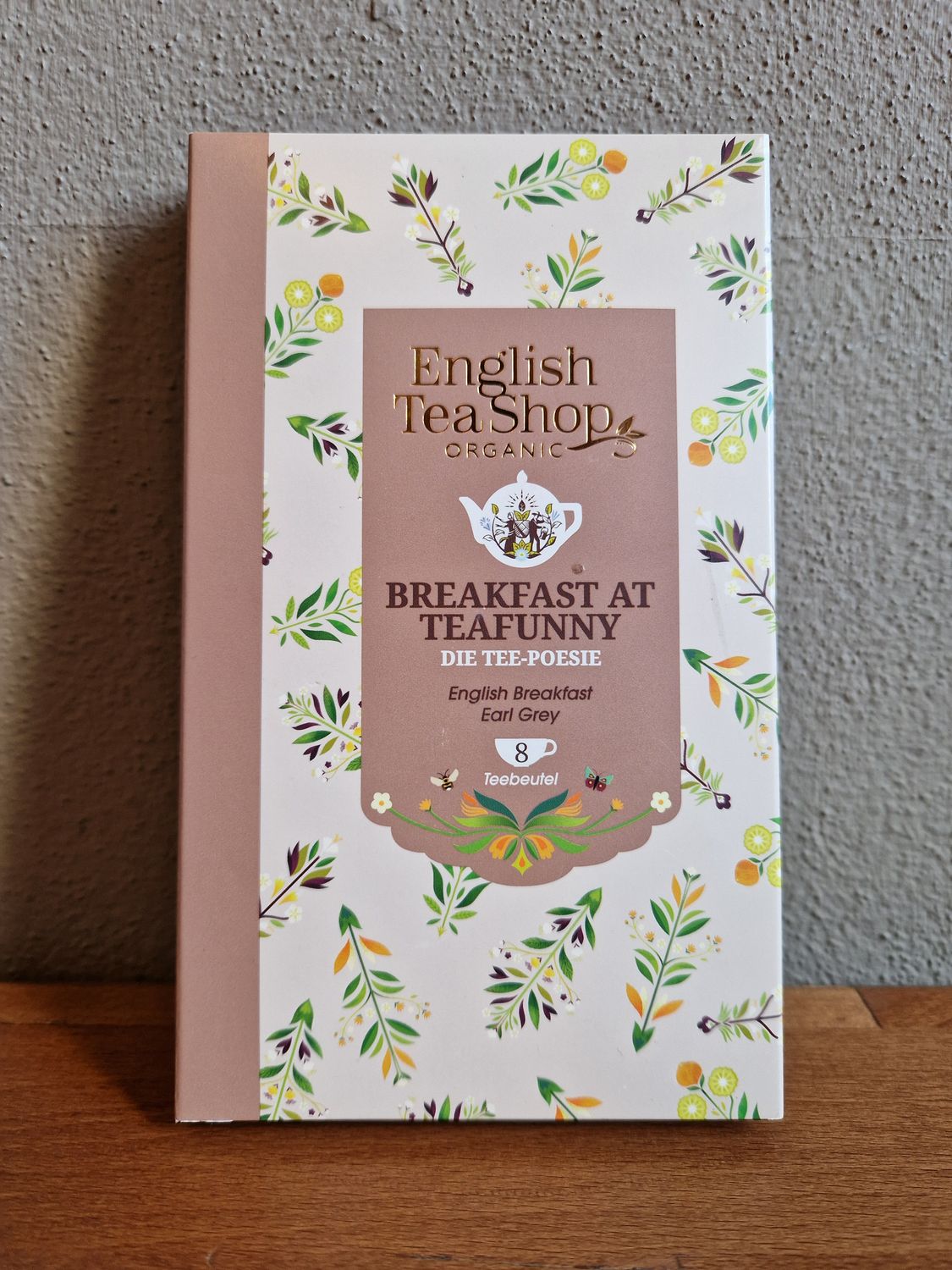 Tea Poetry -&quot;Breakfast At Teafunny&quot; 8 Bustine