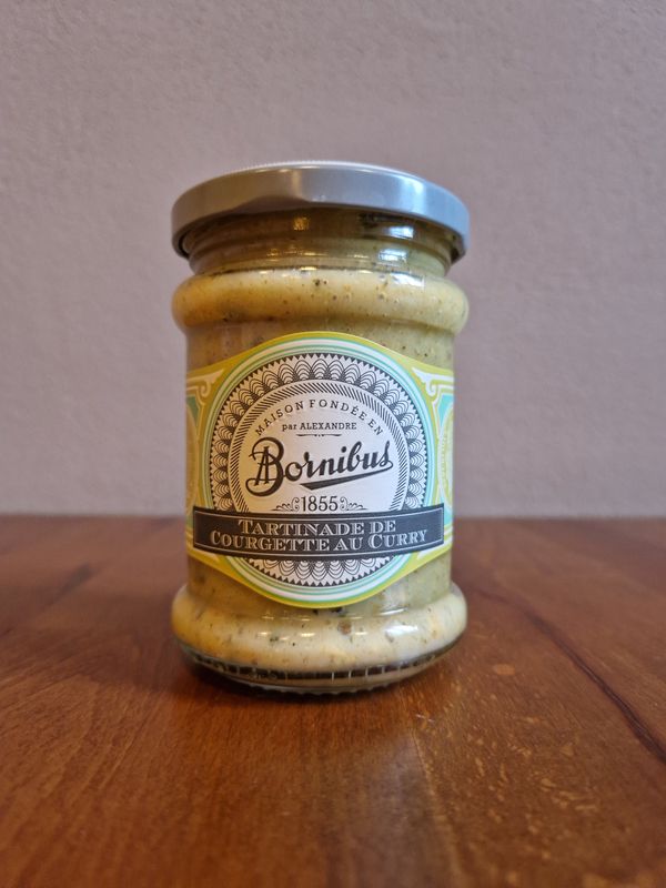 Tartinade de Courgette au curry