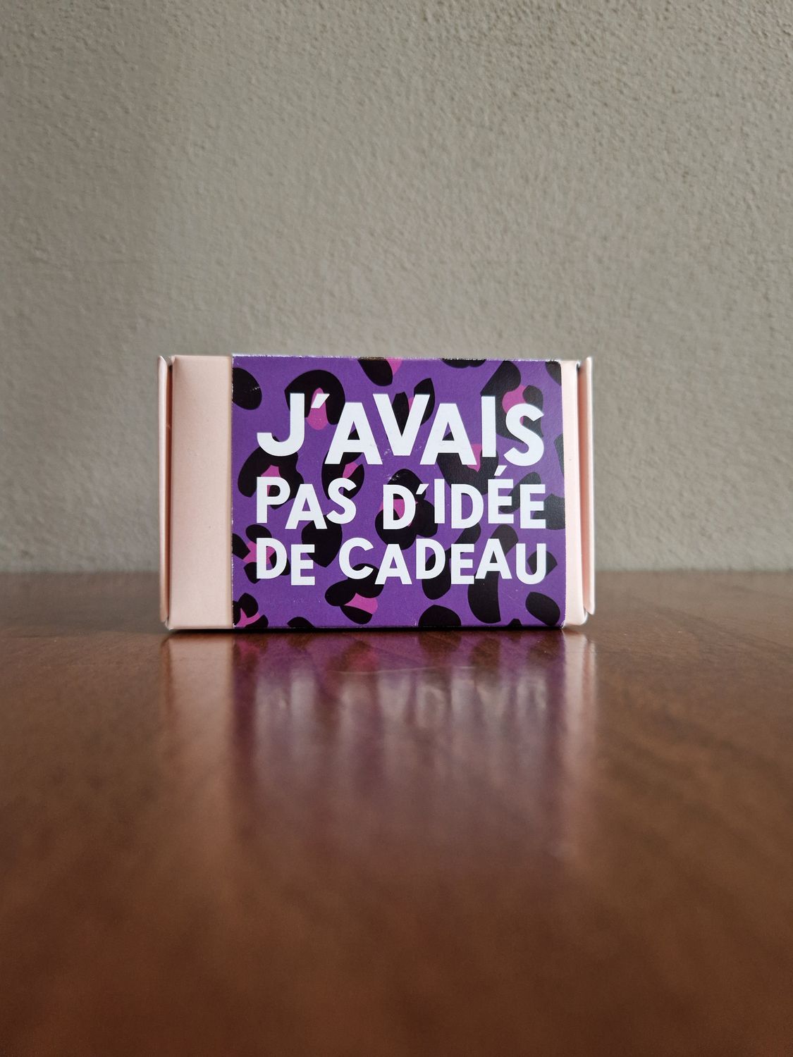 Coffret 4 biscuits - J&#39;avais pas d&#39;idée de cadeau