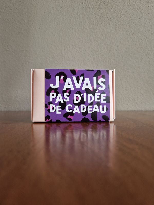 Coffret 4 biscuits - J&#39;avais pas d&#39;idée de cadeau