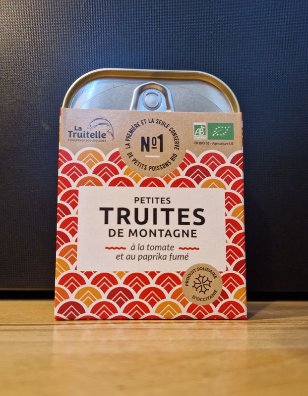 Truites de montagne à la tomate et au paprika fumé