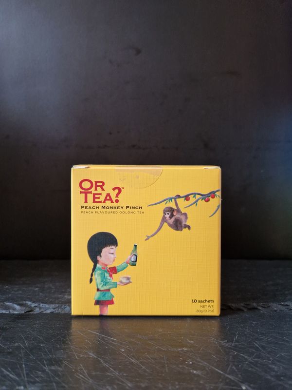 Monkey Pinch Peach- Oolong Tea With Peach