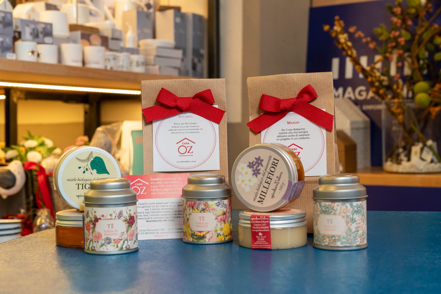 Vasetto di miele gusti assortiti in confezione