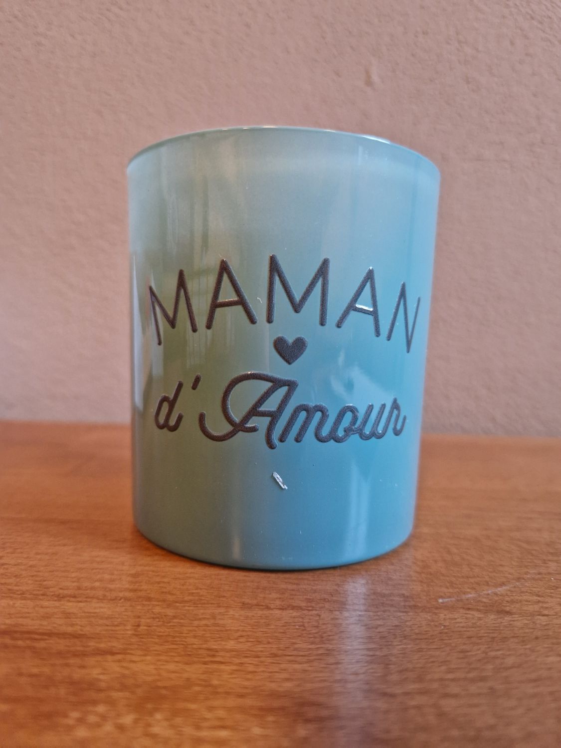 Bougie Bleu - Maman D&#39;Amour
