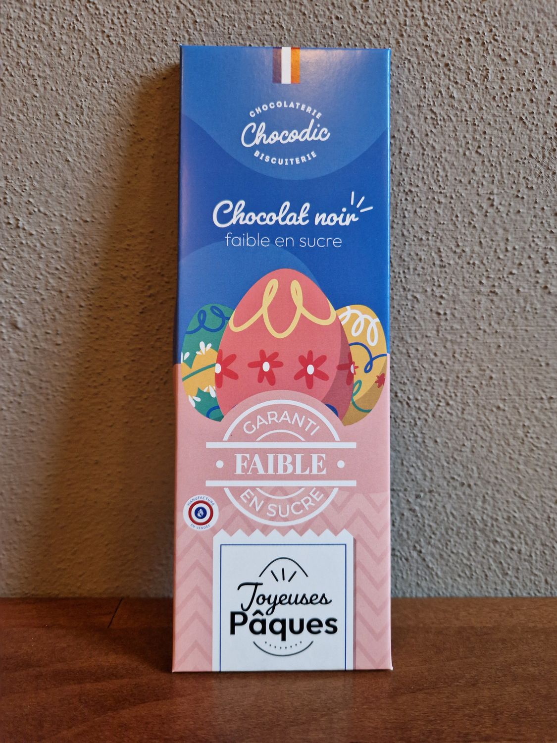 Chocodic - Tablette De Chocolat Noir Faible En Sucre