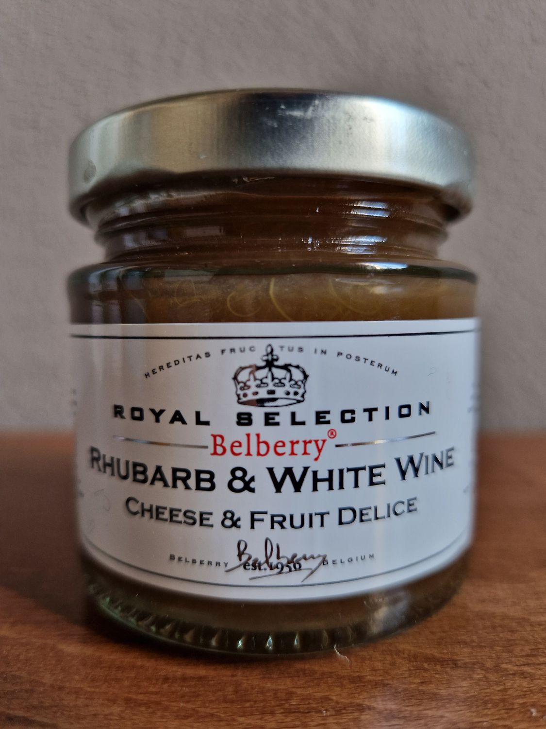 Belberry Per Formaggi 130G Rhubarb E White Wine