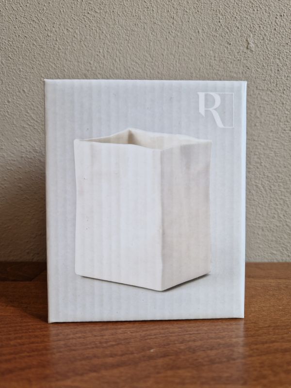 Porta oggetti porcelain bags piccolo