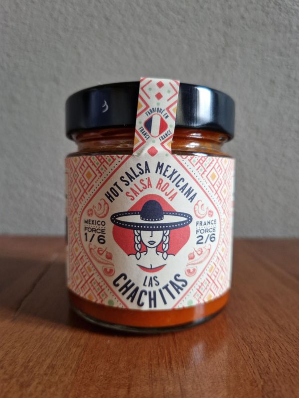 HOT SALSA ROJA 180g