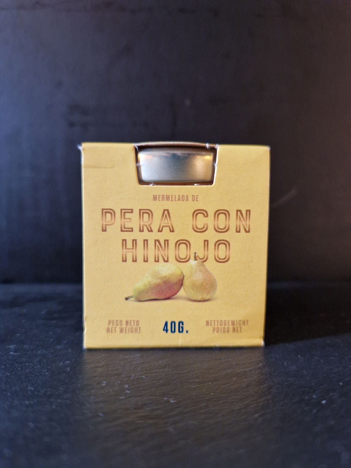 Kiss The Cheese Marmellata 40G Pera Con Hinojo